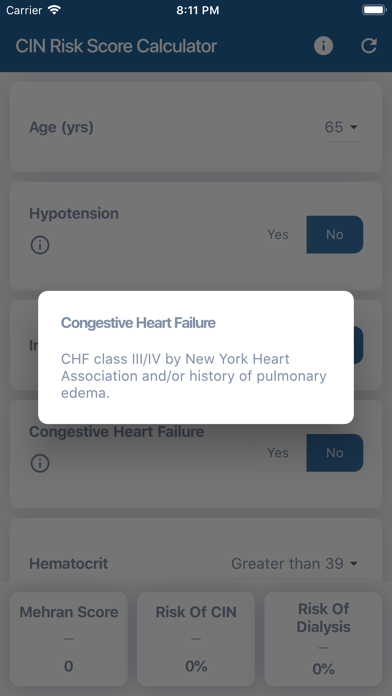 RenalGuard® AKI Calculator iPhone screenshot 5 - Medical app