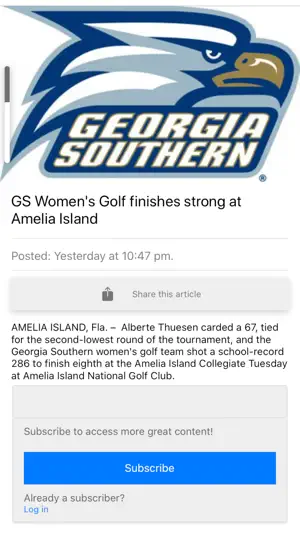 Statesboro Herald screenshot 1