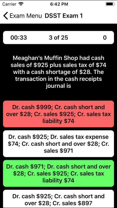 Screenshot #1 pour DSST Financial Accounting Prep