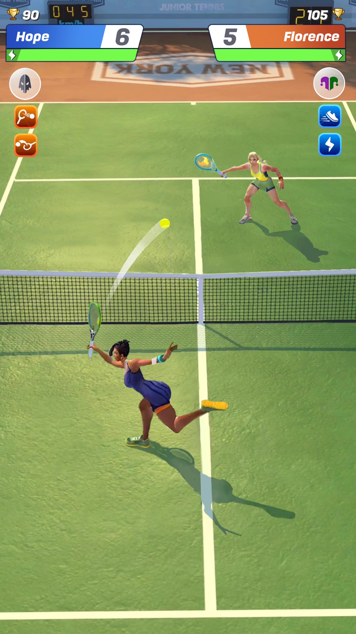 Tennis Clash：Sports Stars Game screenshot 2