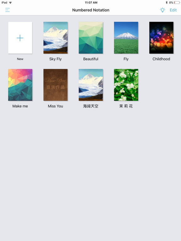 SimpNote Lite iPad screenshot 3 - Music app