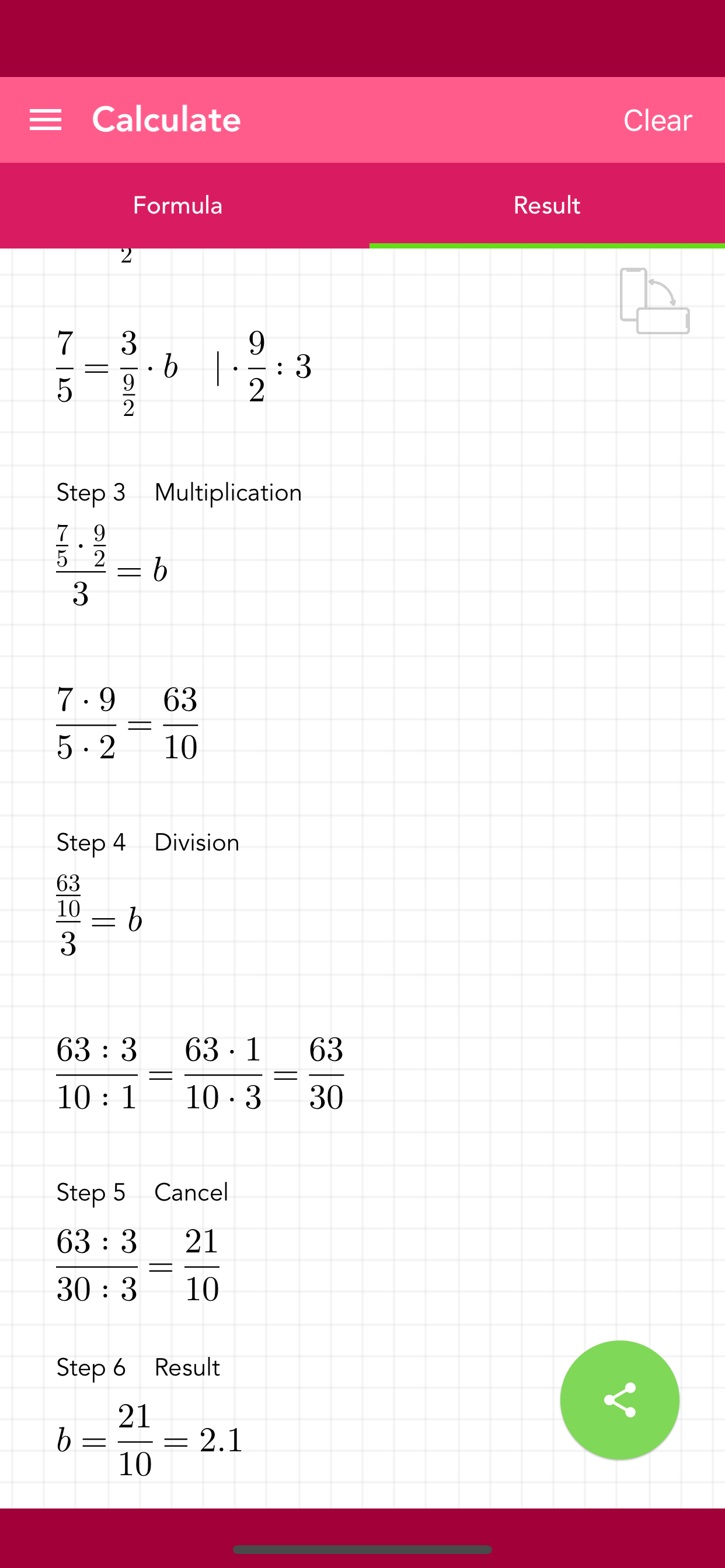 Ratio & Proportion Calculator screenshot 2