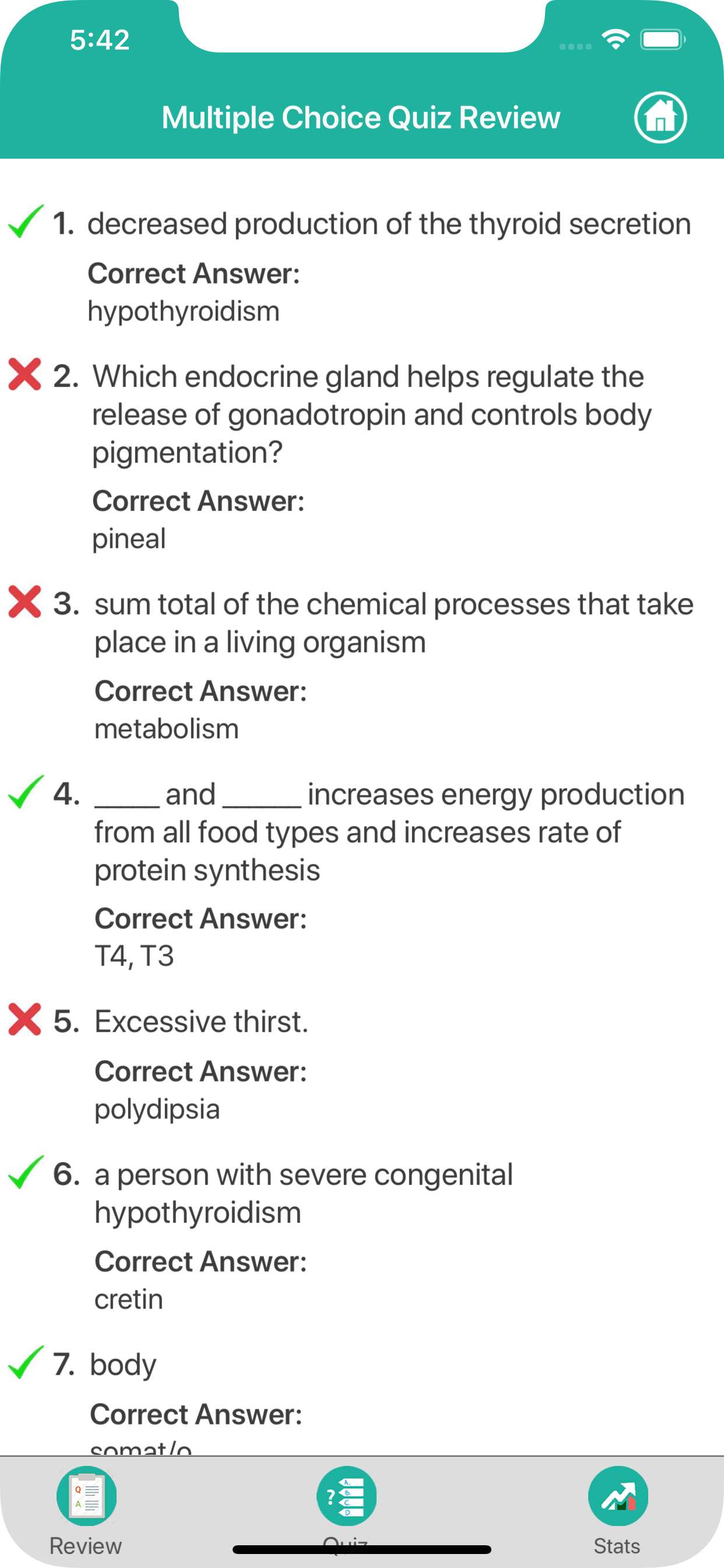 Endocrine System Medical Terms