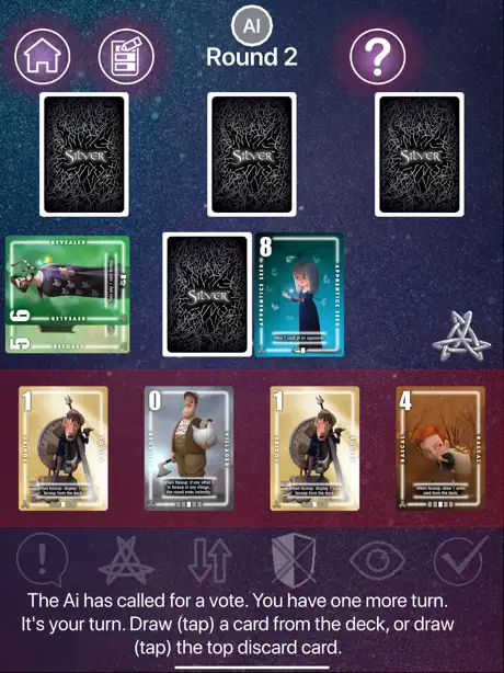 Silver Card Game