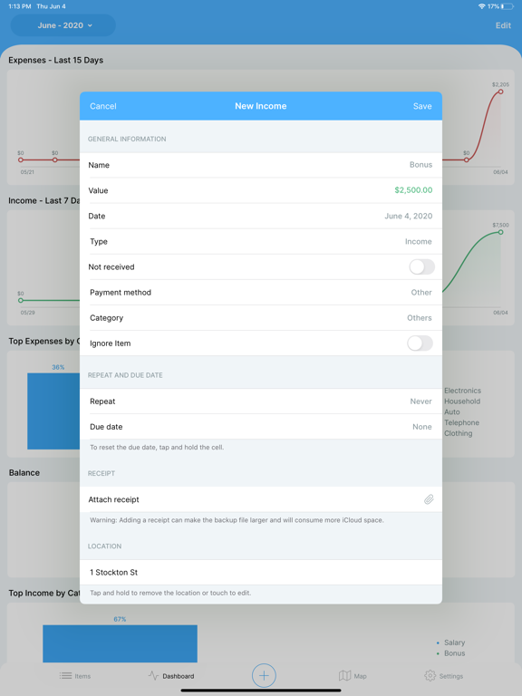 Screenshot #6 pour My Budget – Expense Tracker