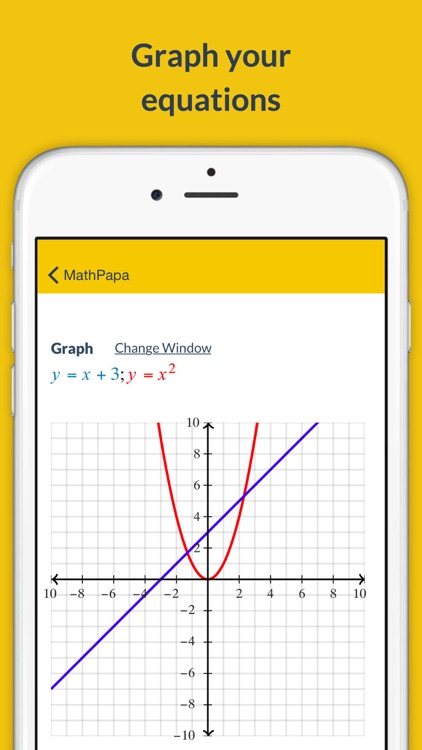 MathPapa - Algebra Calculator