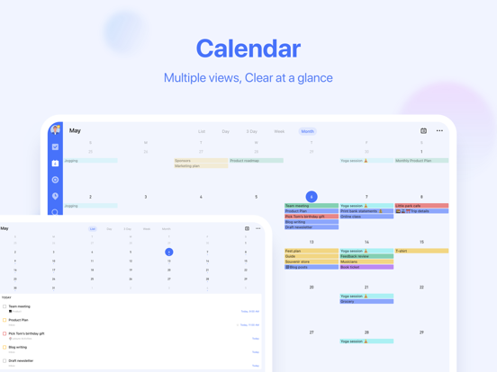 Screenshot #5 pour TickTick:To-do list,Calendrier