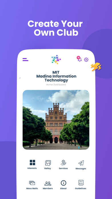 Club_App Screenshot