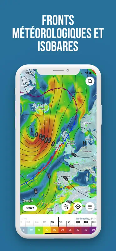 WindHub: marine weather & map screenshot 7 of 10