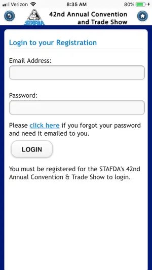 STAFDA Annual Convention screenshot 3