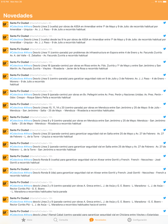 Screenshot #5 pour Cuándo Pasa? - Santa Fe