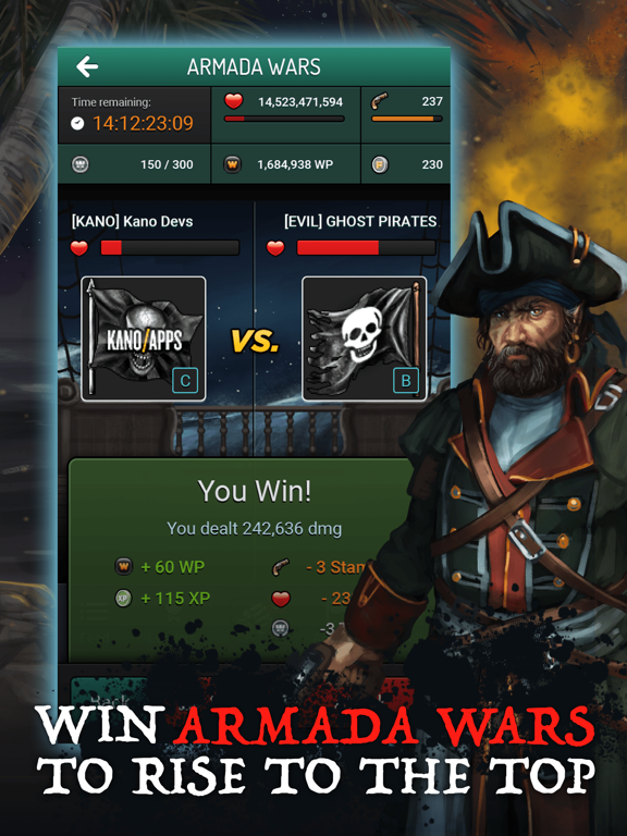 Screenshot #4 pour Pirate Clan Caribbean Treasure