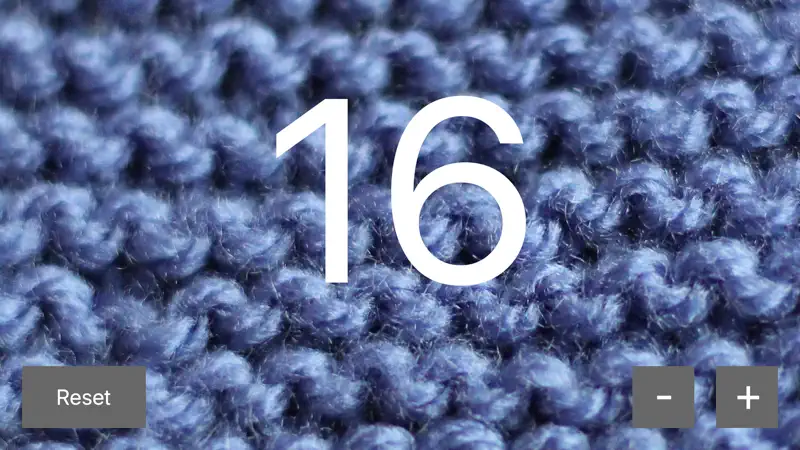Knitting Stitch or Row Counter screenshot 3 of 3
