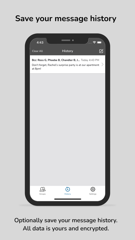 #4. Bcc Text (iOS) By: One Step LLC