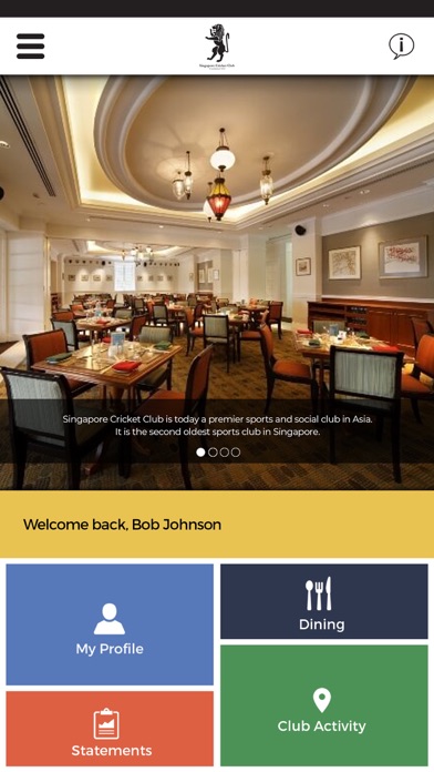 Screenshot #1 pour Singapore Cricket Club.