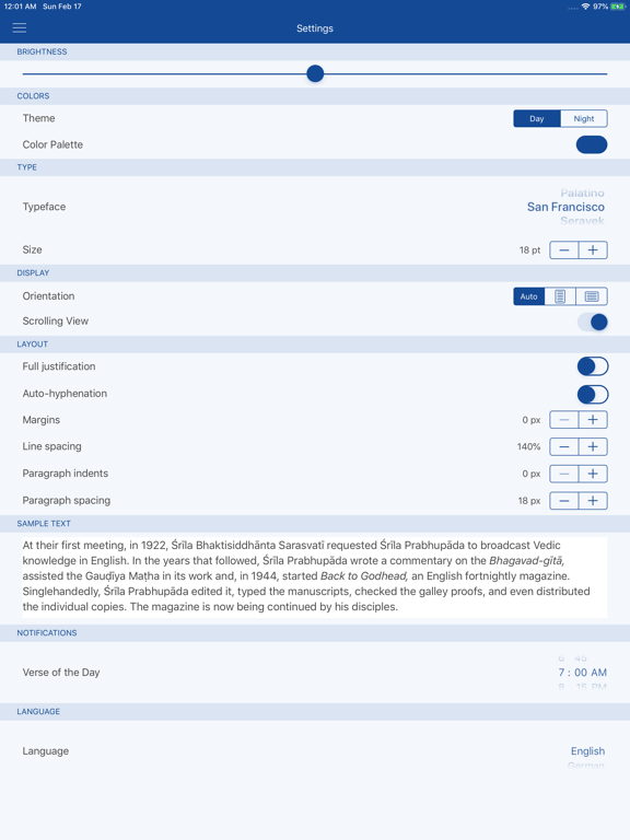 Kṛṣṇa iPad screenshot 4 - Book app