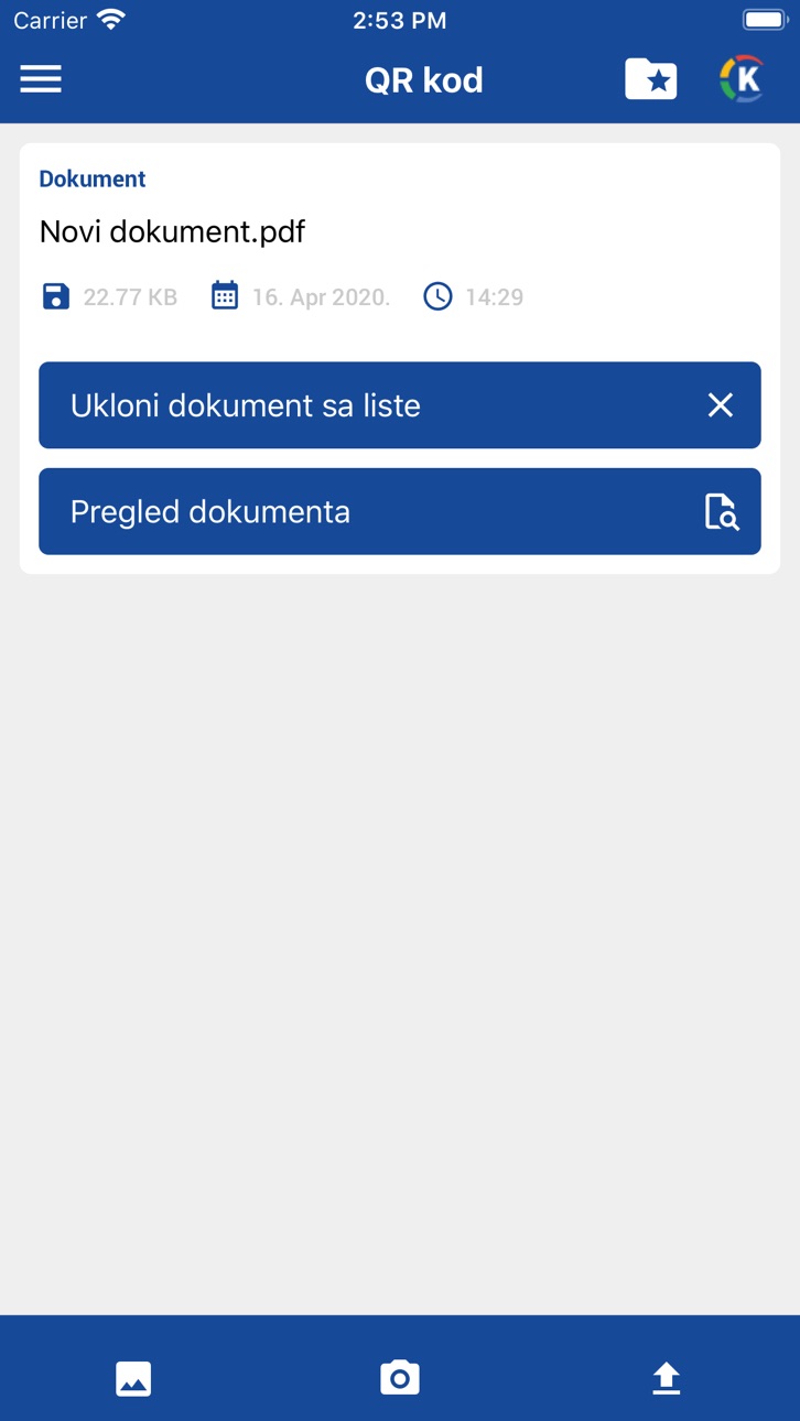 iPhone screenshot