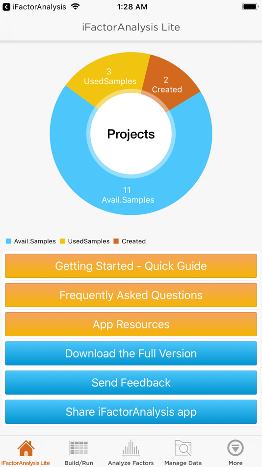 #1. iFactorAnalysis™ Lite (iOS) 由: Acurasoft Inc.