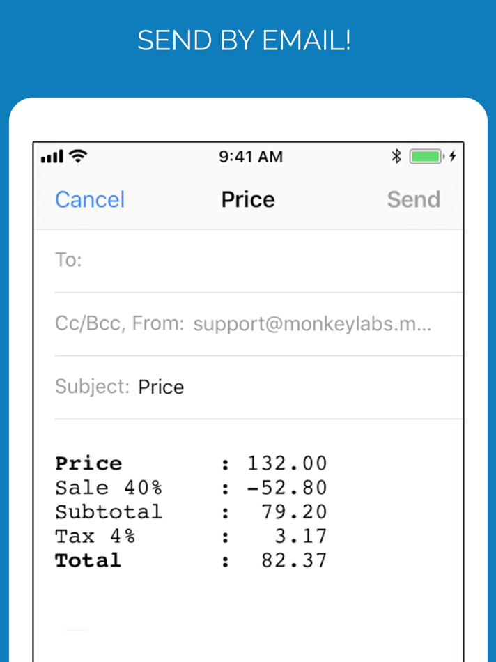#7. Sales Tax Calculator > (iOS) Με: monkeyLabs Inc.