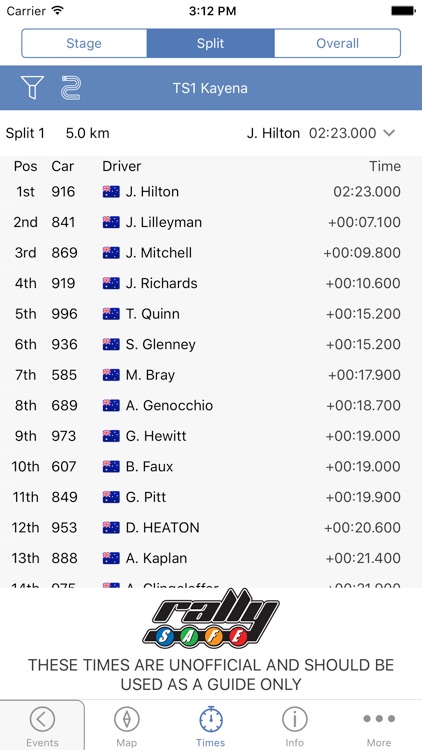 RallySafe - Spectators app screenshot-4