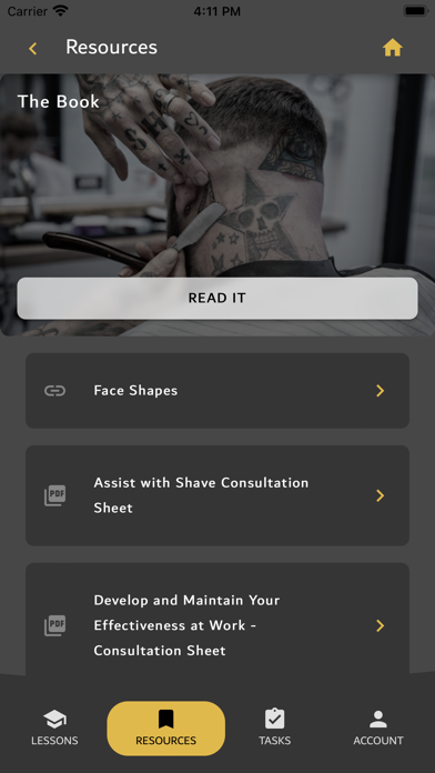 Mike Taylor Barber Education Screenshot