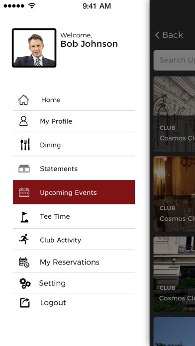 Cosmos Club Washington DC Screenshot