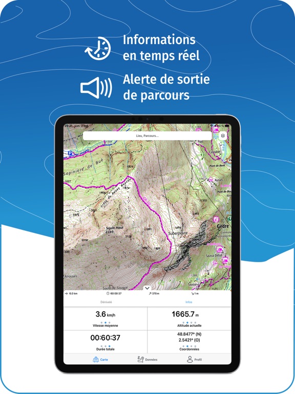 Screenshot #6 pour WeTrek – Trail, Rando & Vélo