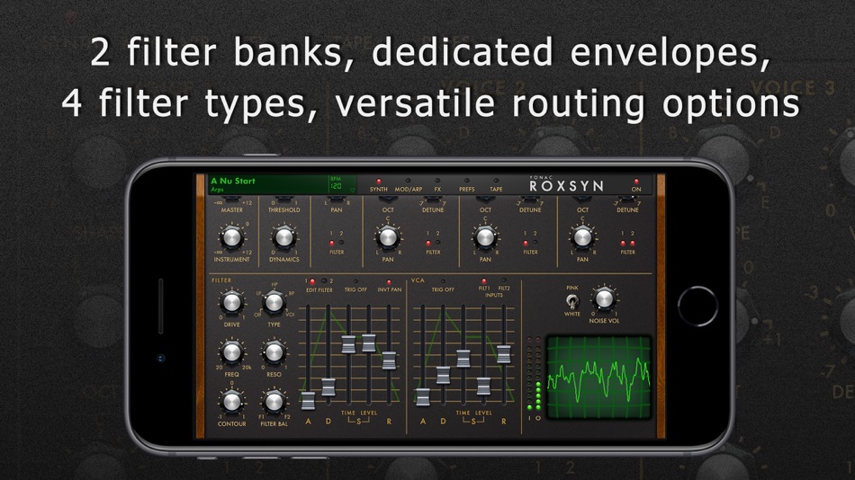 #4. Roxsyn Guitar Synthesizer (iOS) By: Yonac Inc.
