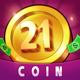 21 Coin: Win  Real Cash