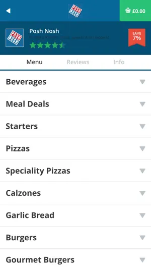 Posh Nosh LS11 screenshot 3