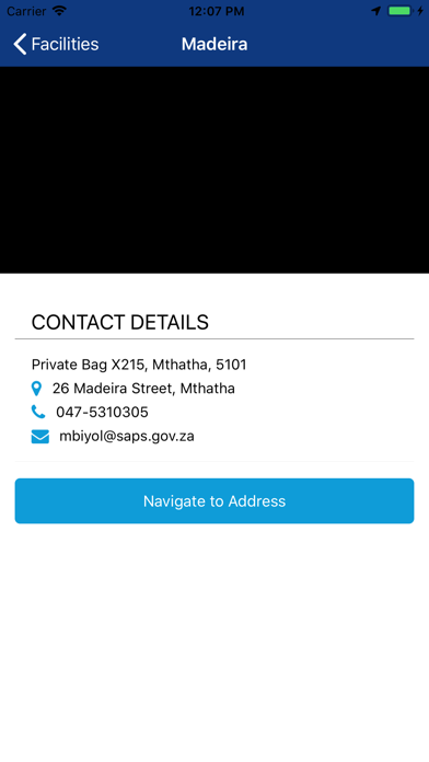 My SAPS iPhone screenshot 3