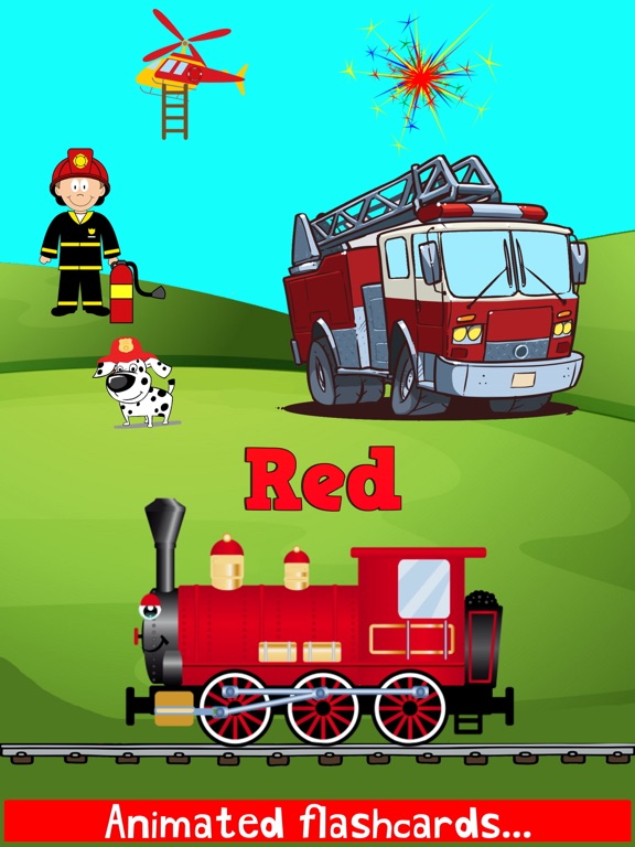 Train Games for Colors 1 2 3 iPad screenshot 5 - Education app