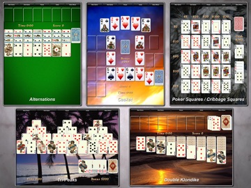 Solitaire City (Ad Free) iPad screenshot