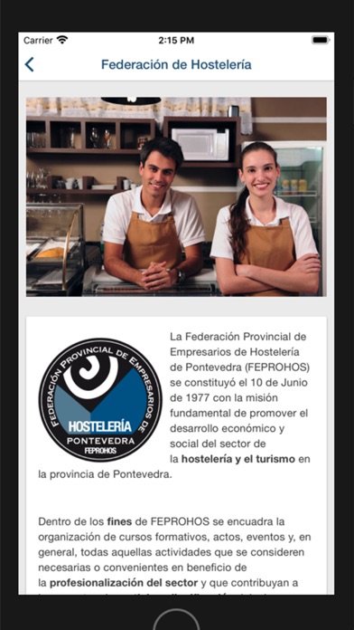 Screenshot #2 pour Hostelería Pontevedra