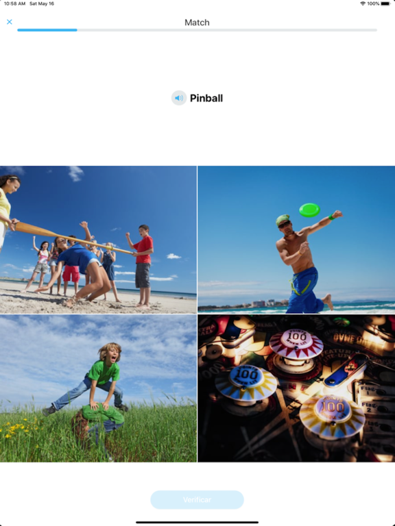Learn English Beginners Quiz iPad screenshot 5 - Education app