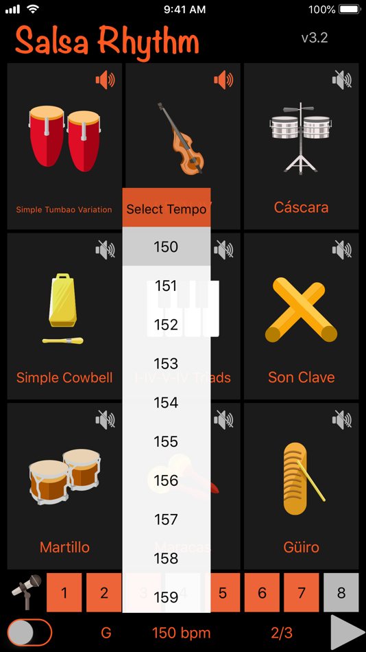 #5. Salsa Rhythm (iOS) Tekijänä: District One Mobile, LLC