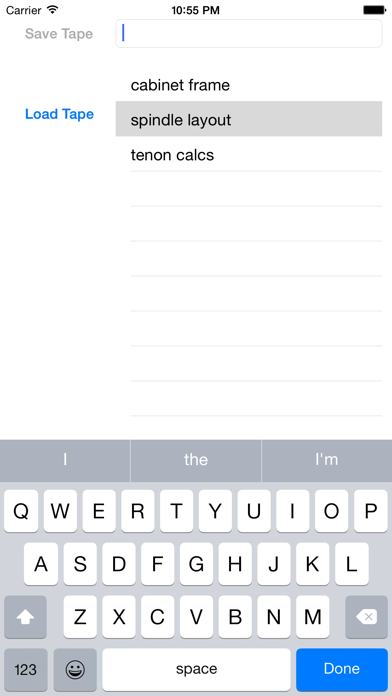 Screenshot #2 pour WoodworkerCalc