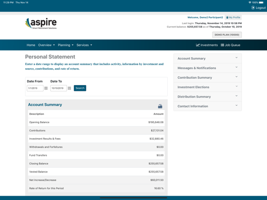 InvestLink iPad screenshot 6 - Finance app