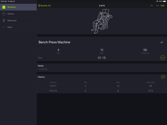 SmartGym: Gym & Home Workouts iPad app afbeelding 3