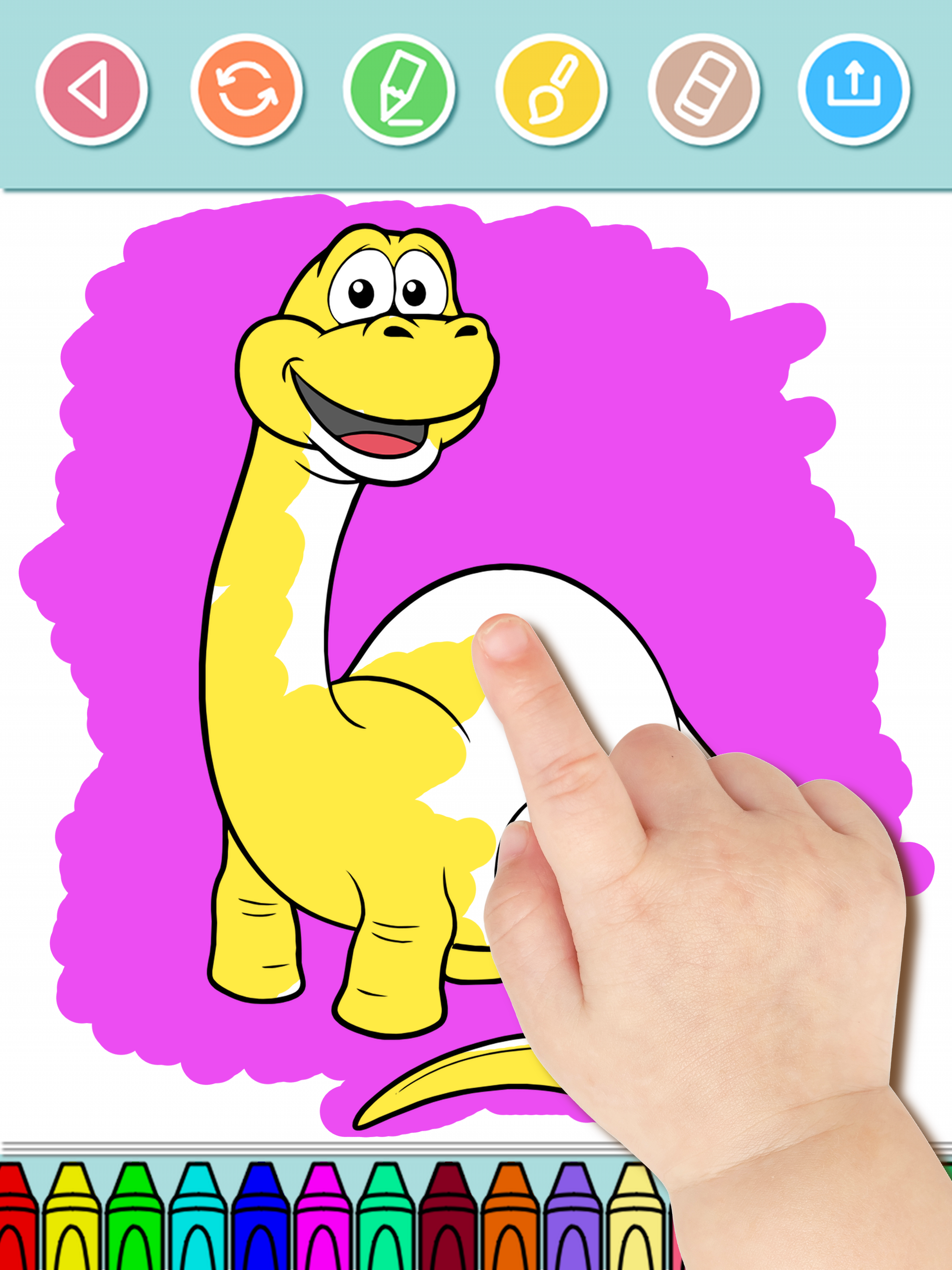 Dino Coloring Pages for Kids screenshot 10