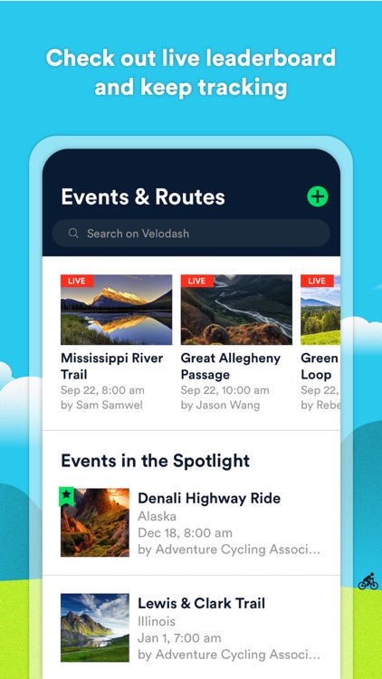 Velodash - Cycle together
