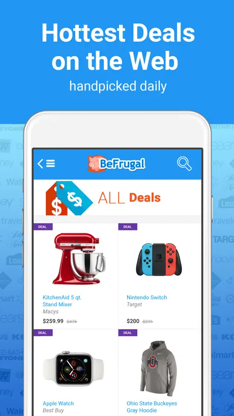 BeFrugal Cash Back & Coupons