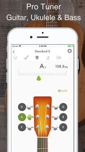 Guitar Tuner: Bass and Ukulele screenshot 7