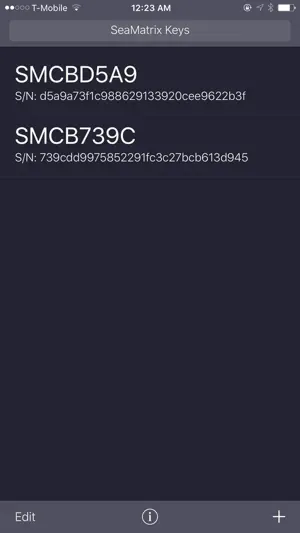 SeaMatrix Keys screenshot 2