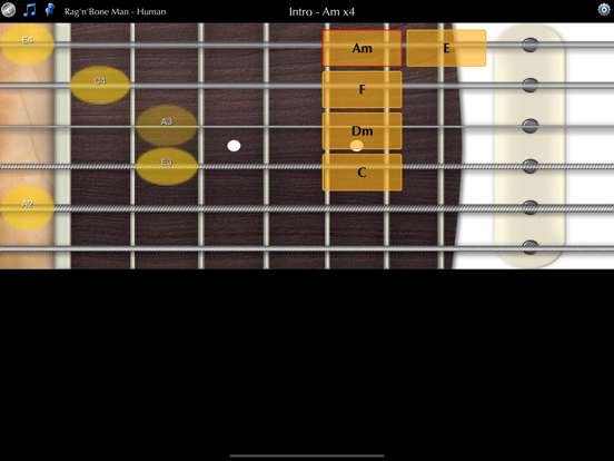 Guitar Scales & Chords iPad screenshot 6 - Education app