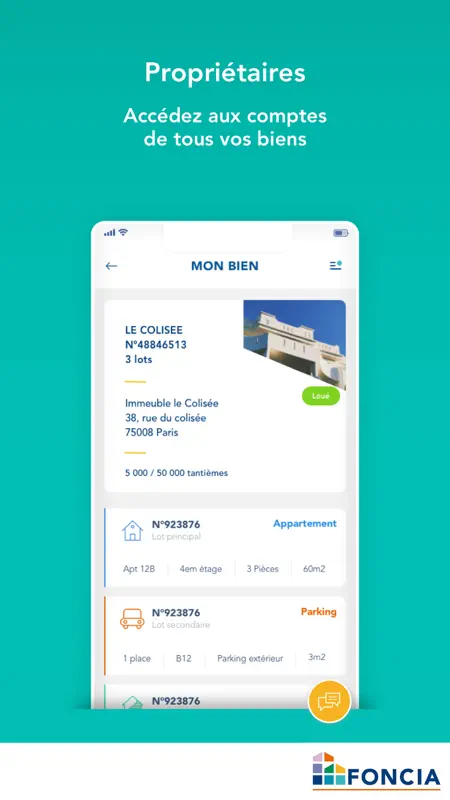 MyFoncia screenshot 6 of 8