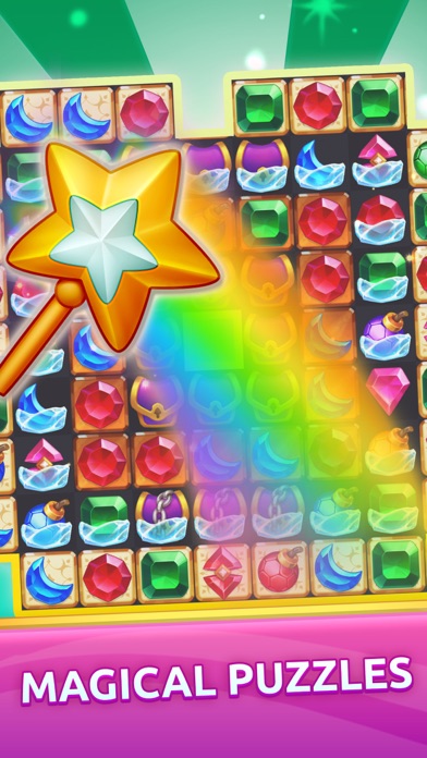 Mystery Jewels: Magic Match 3 Screenshot