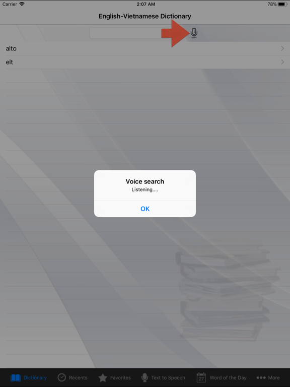English-Vietnamese Dictionary. iPad screenshot 4 - Reference app