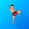 This app will teach you beginner to advanced Muay Thai defensive and offensive moves