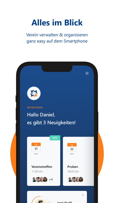 WISO MeinVerein – Vereinsapp Screenshot
